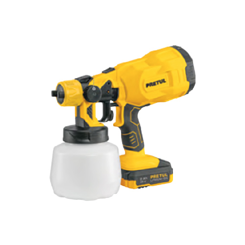 Pistola para pintar, inalámbrica, 20 V PRETUL