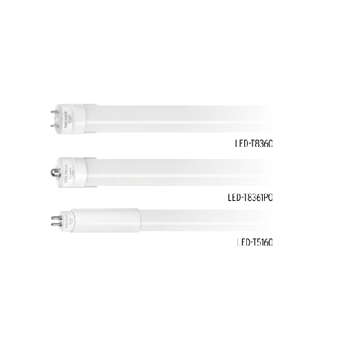 VOLTECK Tubos LED, pantalla de policarbonato opalino